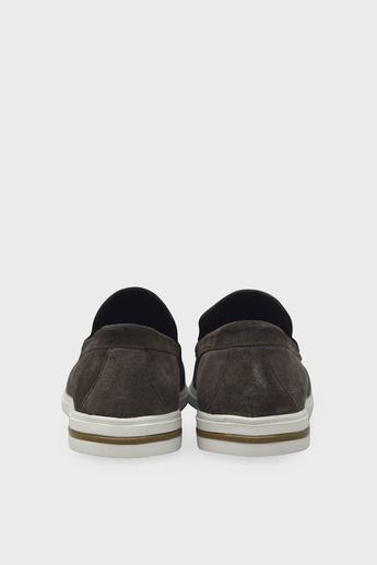 Kanuga Erkek Deri Loafer Süet Kum K-FSC3294
