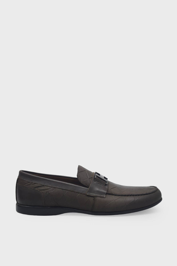 Kanuga Erkek Loafer Deri Ayakkabı Kahve K-FSC3286