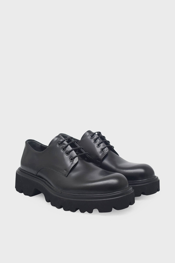 Kanuga Erkek Loafer Deri Ayakkabı Siyah Açma K-FSC3283
