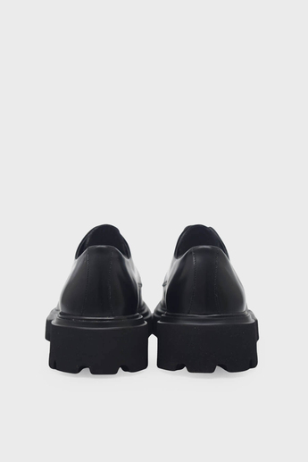 Kanuga Erkek Loafer Deri Ayakkabı Siyah Açma K-FSC3283