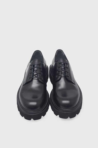 Kanuga Erkek Loafer Deri Ayakkabı Siyah Açma K-FSC3283
