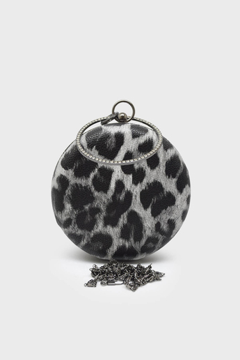 Kanuga Kadın Abiye Çanta Leopar SHN010