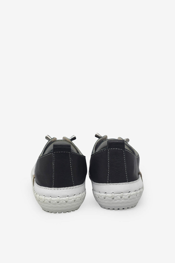 Kanuga Kadın Casual Deri Ayakkabı Siyah EVD2898