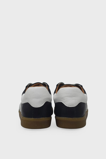 Kanuga Kadın Deri Sneaker Siyah Beyaz AYK1983