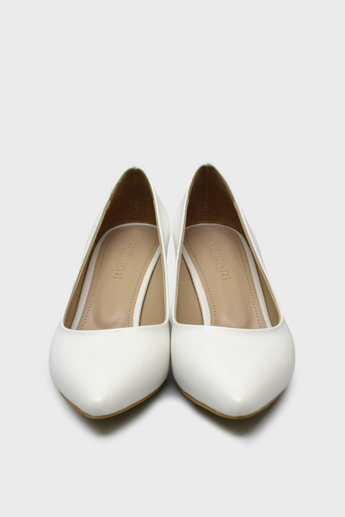 Kanuga Kadın Kadeh Topuk Stiletto Beyaz K-EST98