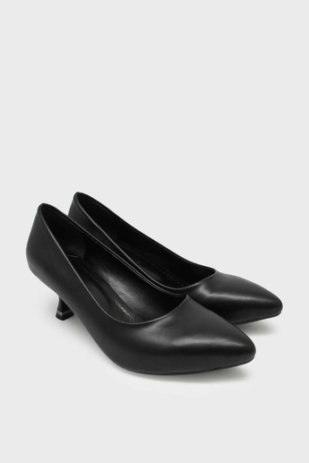 Kanuga Kadın Kadeh Topuk Stiletto Siyah LPA910-1
