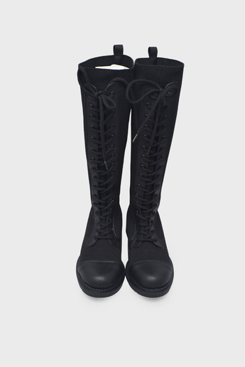 Kanuga Kadın Triko Çizme Siyah SMS2024-01