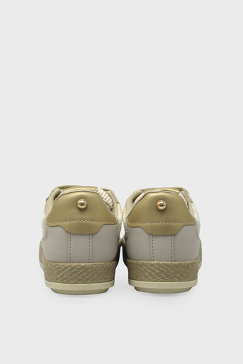 Kanuga Kadın Yazlık Sneaker Bej FLT363