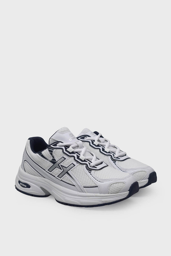 Kanuga Kadın Yazlık Sneaker Beyaz Lacivert CNP9133
