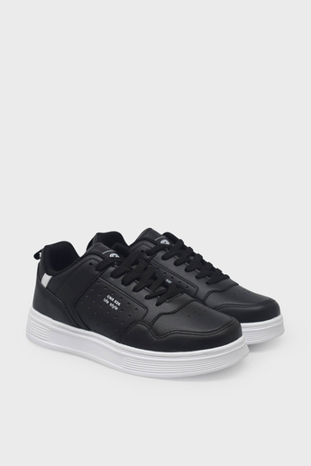 Kanuga Kadın Yazlık Sneaker Siyah Beyaz CNP7063