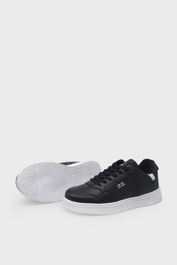 Kanuga Kadın Yazlık Sneaker Siyah Beyaz CNP7063