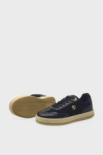 Kanuga Kadın Yazlık Sneaker Siyah FLT363