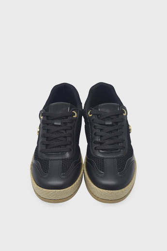 Kanuga Kadın Yazlık Sneaker Siyah FLT363