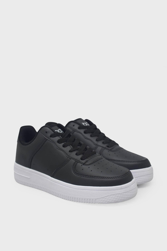 Kanuga Kadın Yazlık Sneakers Siyah Beyaz BST42