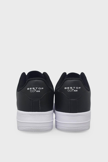 Kanuga Kadın Yazlık Sneakers Siyah Beyaz BST42