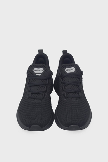 Lescon Unisex Volt 4 Flex Triko Spor Ayakkabı Siyah 26BAE00VOLTM