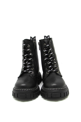 Minican Unisex Çocuk Postal Bot Siyah MNCN-410