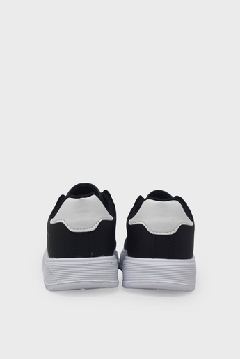 Minican Unisex Çocuk Sneakers Siyah Beyaz MNCN-153