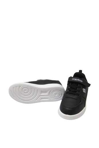 Pepino Unisex Çocuk Cırt Bantlı Spor Ayakkabı Siyah Beyaz P-1302