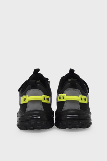 Pepino Unisex Çocuk Cırtlı Spor Ayakkabı Siyah Füme P-1734