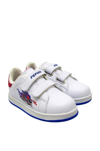 Pepino Unisex Çocuk Cırtlı Spor Ayakkabı Beyaz Kırmızı P-206