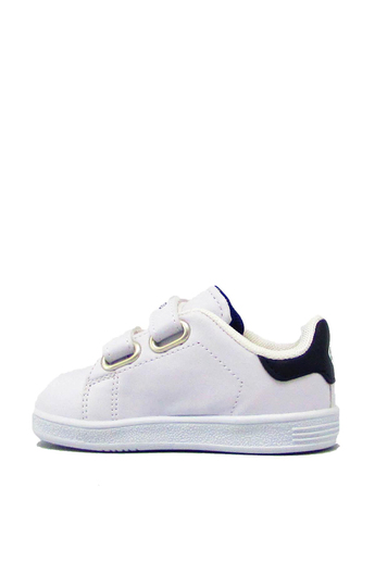 Pepino Unisex Çocuk Cırtlı Spor Ayakkabı Beyaz Lacivert P-206