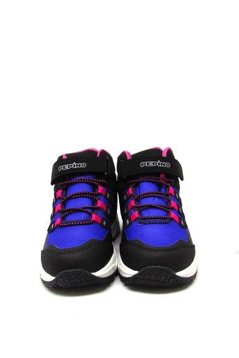 Pepino Unisex Çocuk Cırtlı Spor Bot Mor Fuşya P-1358