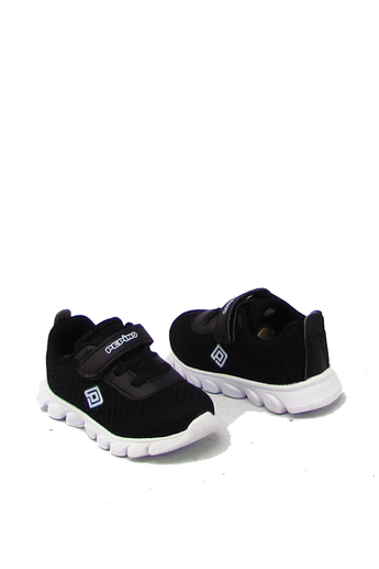 Pepino Unisex Çocuk Fileli Yazlık Spor Ayakkabı Siyah P-1256