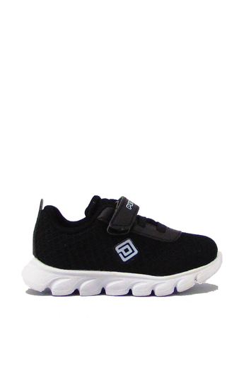 Pepino Unisex Çocuk Fileli Yazlık Spor Ayakkabı Siyah P-1256