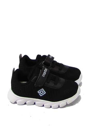 Pepino Unisex Çocuk Fileli Yazlık Spor Ayakkabı Siyah P-1256