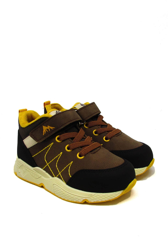 Pepino Unisex Çocuk Spor Bot Kahve Siyah P-1519