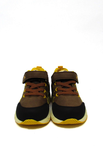 Pepino Unisex Çocuk Spor Bot Kahve Siyah P-1519