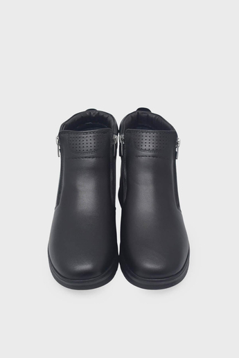 Pepita Kadın Comfort Deri Bot Siyah SRLR-Z445