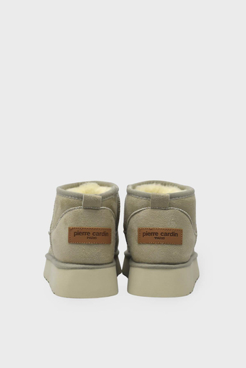 Pierre Cardin Kadın Ugg Bot Bej PC-52126