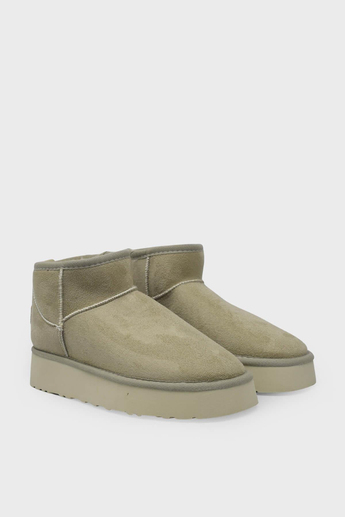 Pierre Cardin Kadın Ugg Bot Bej PC-52126