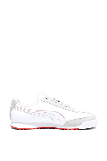 Puma Erkek Ferrari Roma Via Spor Ayakkabı Beyaz Gri 307813
