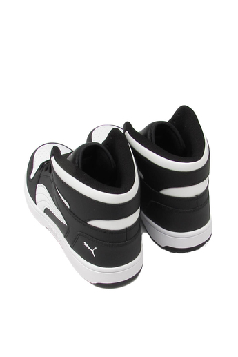 Puma Erkek Rebound LayUp SL Spor Bot Siyah Beyaz 369573