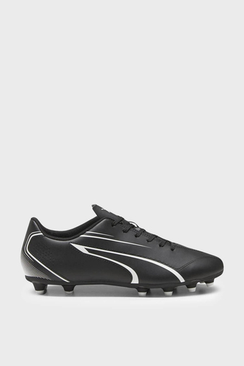 Puma Erkek Vitoria FG/AG Çivili Krampon Siyah Beyaz 107483