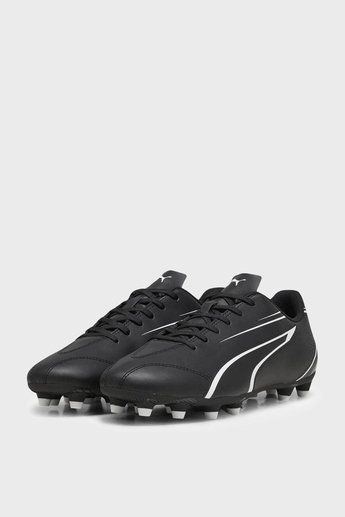 Puma Erkek Vitoria FG/AG Çivili Krampon Siyah Beyaz 107483