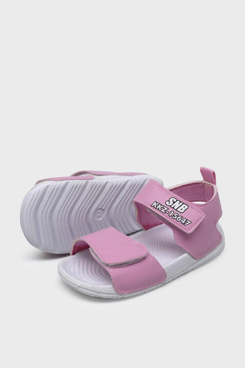 Sanbe Kız Çocuk Cırtlı Sandalet Pembe SNB501V5401