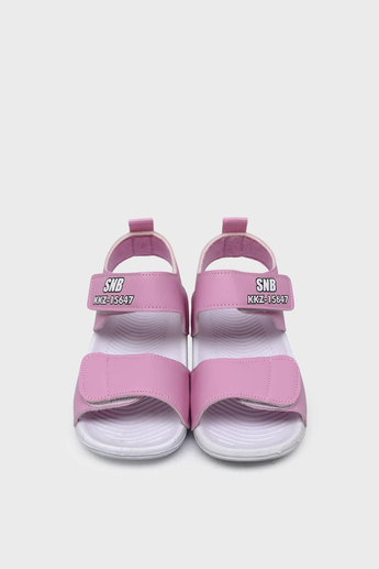 Sanbe Kız Çocuk Cırtlı Sandalet Pembe SNB501V5401