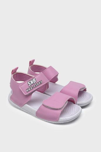 Sanbe Kız Çocuk Cırtlı Sandalet Pembe SNB501V5401