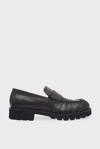 Tamer Tanca Erkek Deri Loafer Kahve TT987231