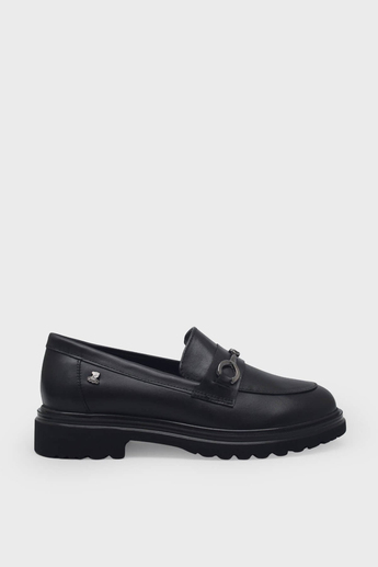 Venüs Kadın Deri Loafer Siyah VNS2412922K