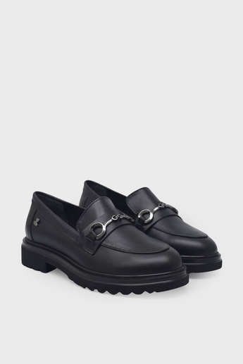 Venüs Kadın Deri Loafer Siyah VNS2412922K