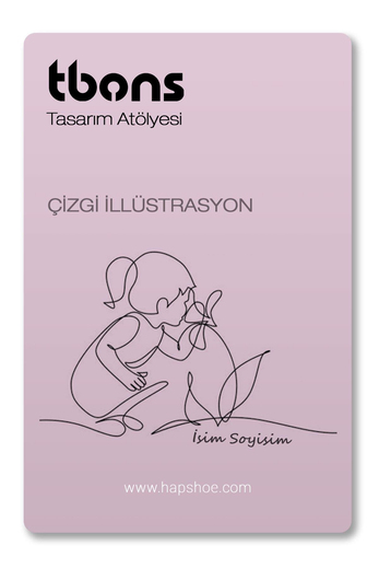 Ayakkabı İçin Çizgi İllüstrasyon Tasarım Paketi