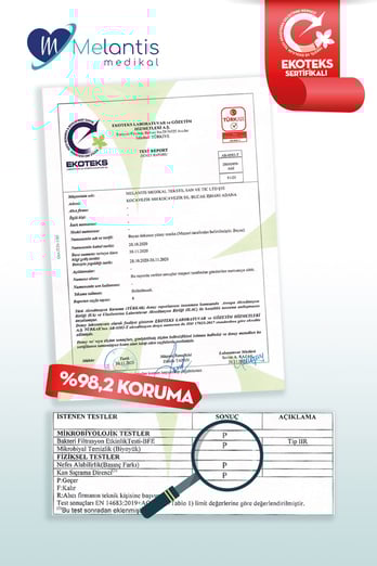  Morven Erkek Siyah MELANTİS MEDİKAL Tek Kullanımlık 3 Katlı Telli Cerrahi Maske 10x10'lu Kutu 100 Adet Siyah
