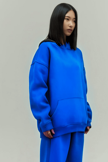 Sax Oversize Kapuşonlu Kadın sweatshirt