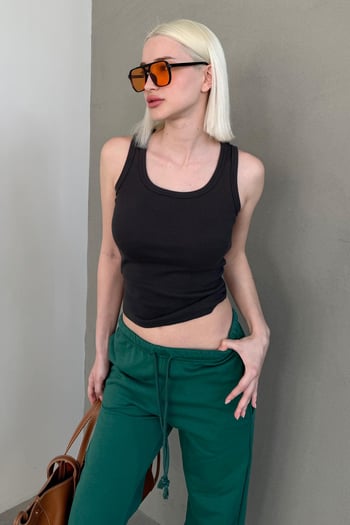 Füme Askılı Kadın Atlet Mg2440