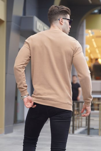 Bisküvi Basic Bisiklet Yaka Triko Kazak 5965